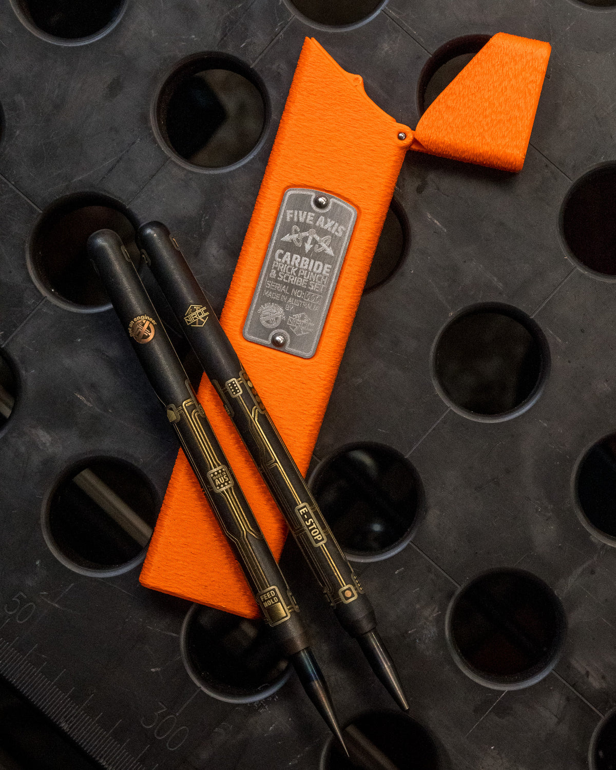 Five-Axis Carbide Prick Punch & Scribe Set – Not An Engineer